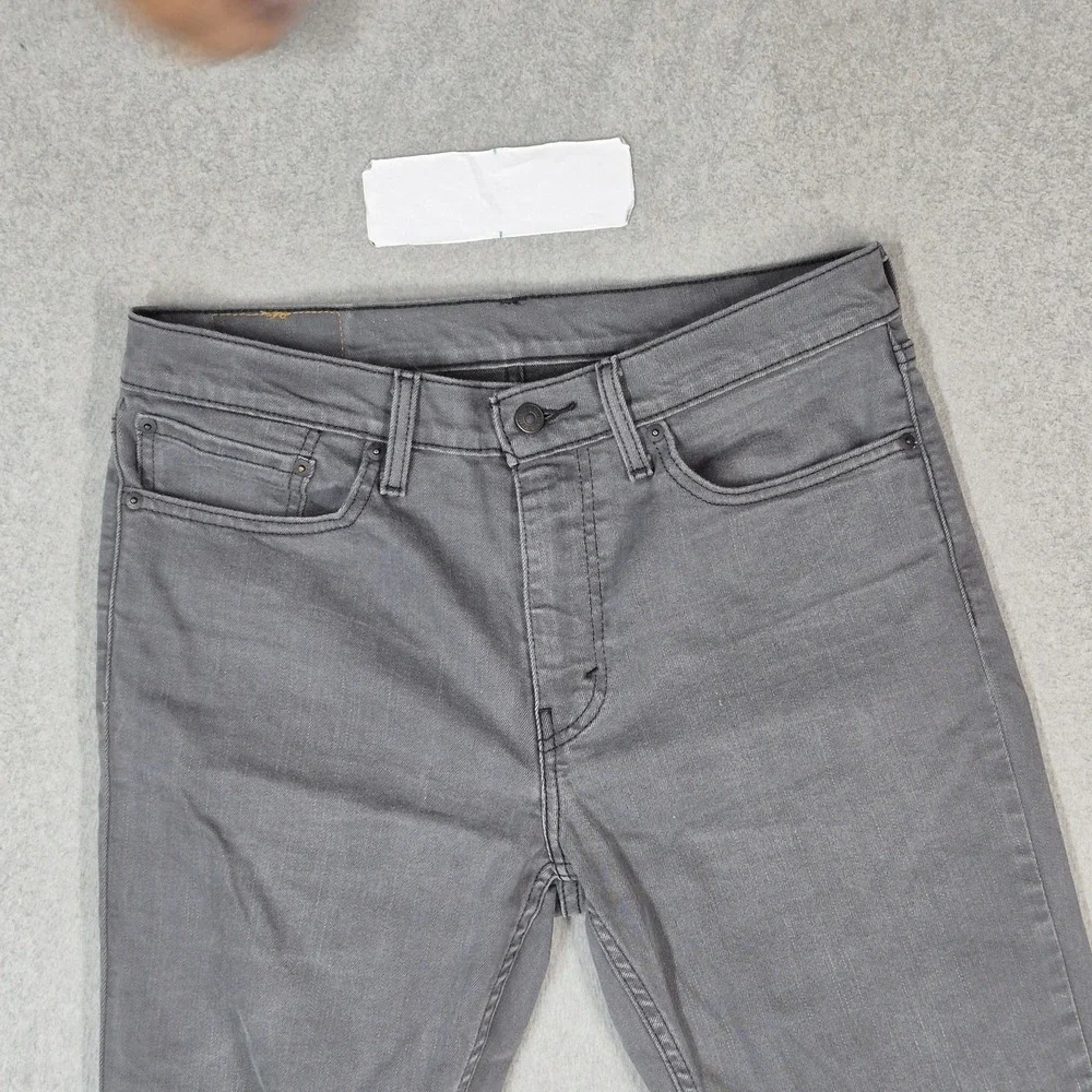 Levi's 511 Men Jeans 34X32 Gray Denim Slim Fit 30